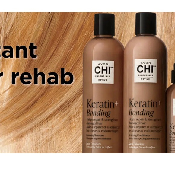 AVON x CHI Keratin Bonding Shampoo/ Conditioner - Picture 5 of 5